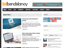 Tablet Screenshot of bendelanoy.com